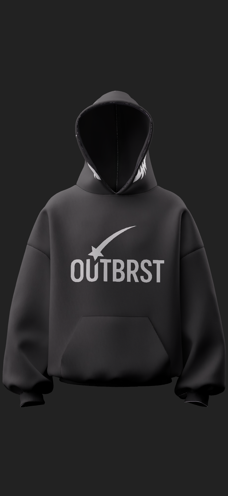 OutBrst Classic Pull Over Hoodie